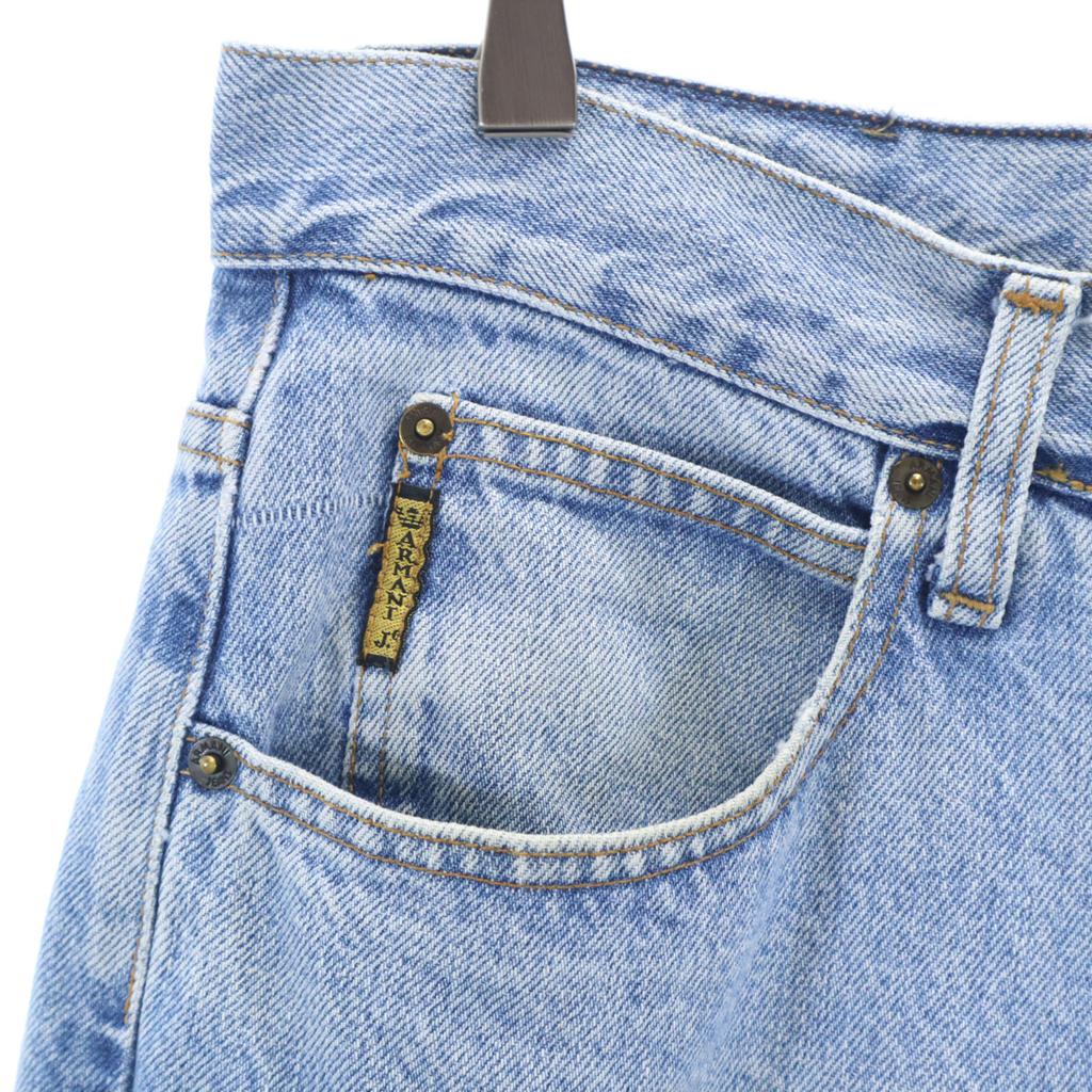 Armani Jeans 90s Made In Italy Old Tapered Denim Pants W34 Jeans Men's Used