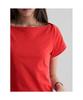 8SECONDS Cool Touch) Short Sleeve Boat Neck Short Sleeve T-Shirt Red