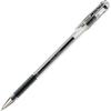 Pentel Gel Ink Ballpoint Pen Hybrid EK105 0.5mm Black Shaft Black Ink EK105-GA
