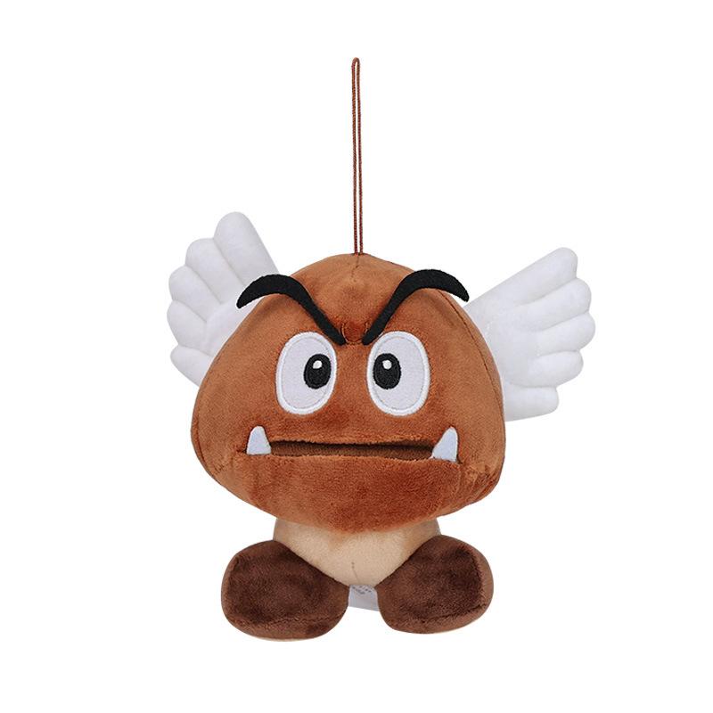 Peluche Mario Bros Goomba con Ali Goomba Ken Carson Goomba Toad Peluche Animale Anime Bambola Peluche per Regalo di Compleanno