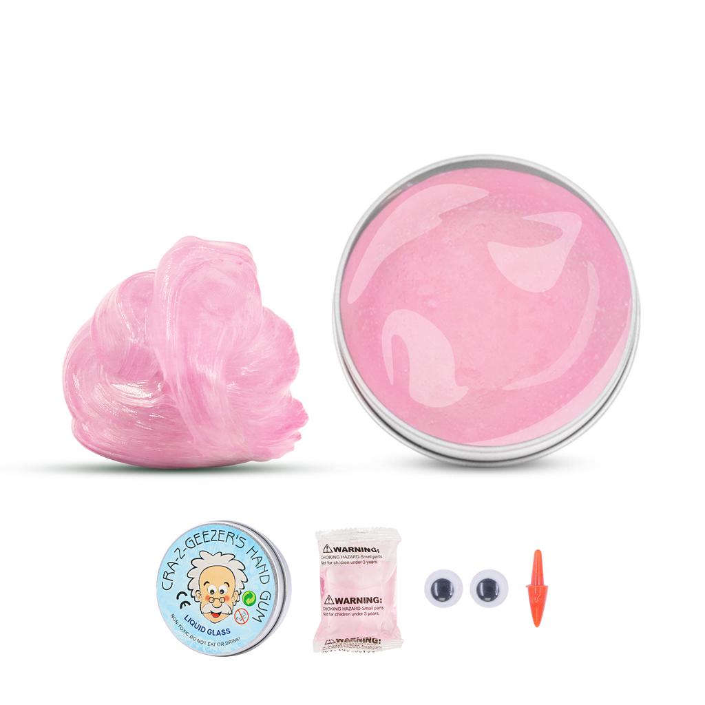 Non Newtonian Fluid Pinch Music Color Changing Glue Slime Non Stick Hand Decompression Toy Crystal Mud
