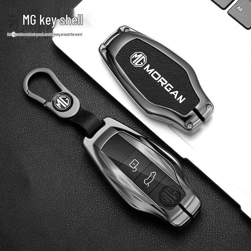 MG7 New Key Fob Cover: Metal Car Accessory with High-End Design for MG7 Remote Key (2023)