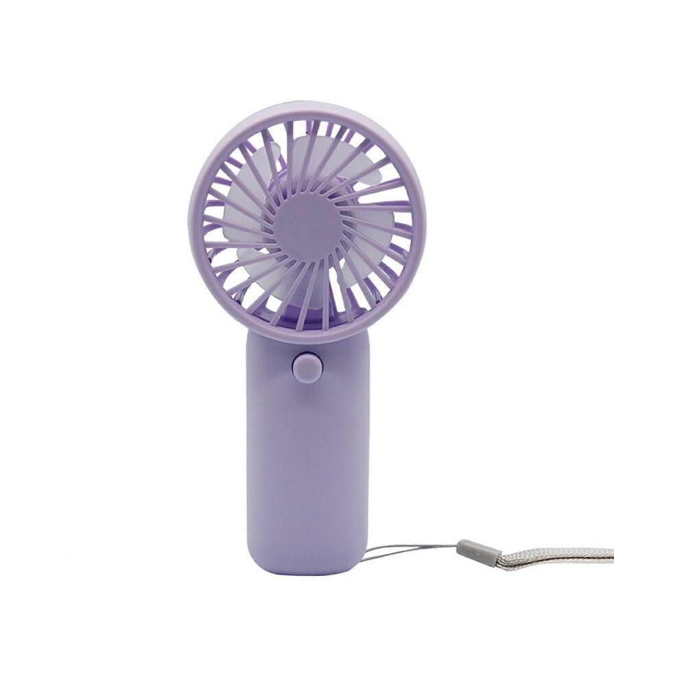 Mini Handheld Fan 3A Portable Quiet Cooling Indoor Outdoor With Lanyard