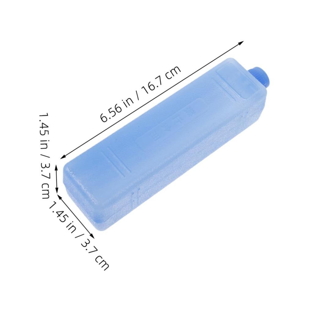 HANABASS Cold Freezer Ice Reusable Ice Quick for Lunch and Set of 6 Long-Lasting Packs, Hard, Stick-Shaped Packs, Freezing, Boxes, Coolers, Picnics,