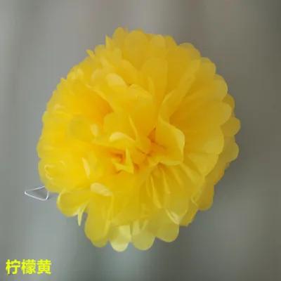 10-35cm Tissue Paper Pompoms Wedding Decorative Paper Flowers Ball Baby Shower Birthday Party Decoration paper pom poms DIY