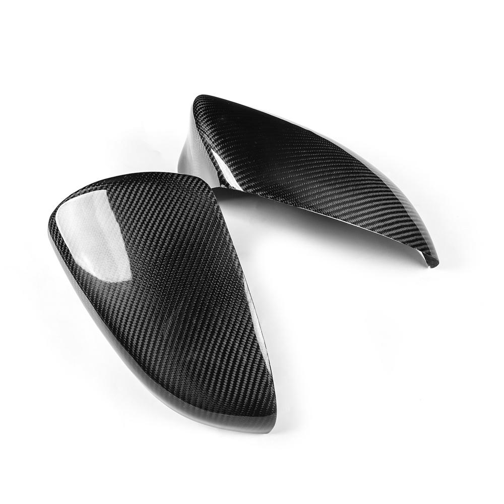 CARBON FIBER SIDE MIRROR COVER CAPS FIT FOR LEXUS IS200t IS250 IS350 LHD only