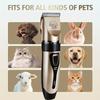 Pet Hair Trimmer Kit Electric Precision Clippers Perfect for Professional Grooming at Home, Ideal for Dogs and Cats