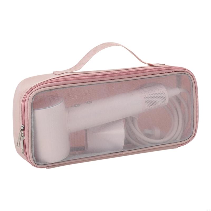 Lightweight Nylon Protector Sleeve For Blow Dryer Flat Irons Heat Resistant Interior Secure Zippered Closure Holder HX6C