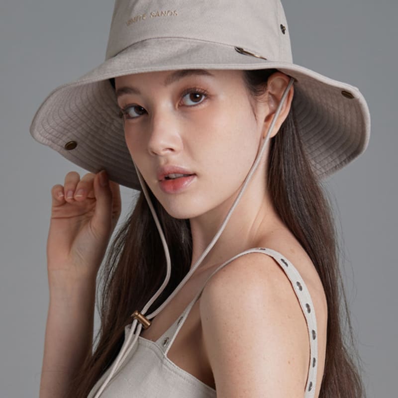 

Унисекс шляпа сафари из переработанного материала WHITE SANDS Resa (2 цвета) ASH_Free