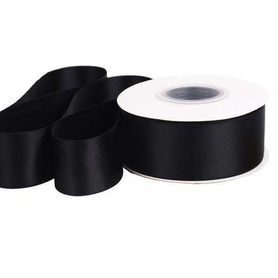 40mm Width Satin Ribbon 25 Yards Double Sided Ribbon Solid Color Smooth Ribbon for Gift Wrapping Bouquets Party Decorations