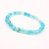 Red Agate Crystal Bracelet: Simple Round Beads, Couple Style Hand Jewelry