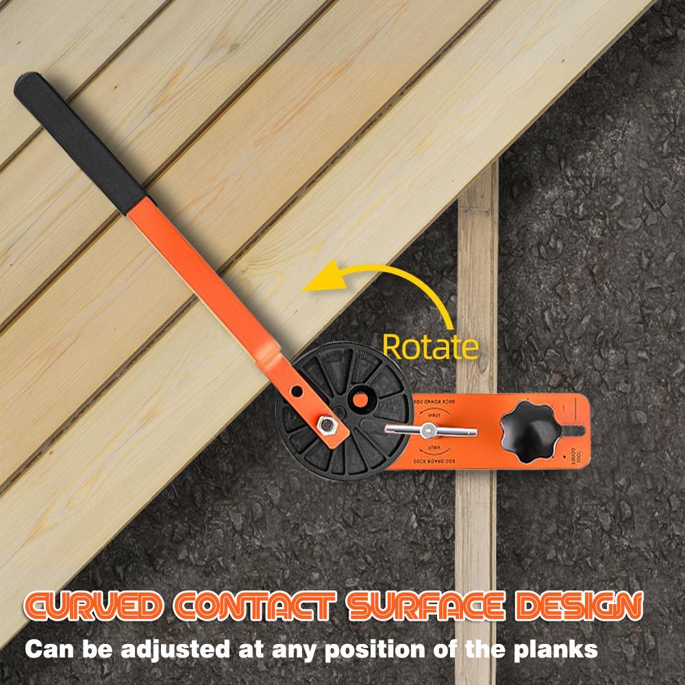 Deck Bending Bow Straightening Tool Board Bender Universal Bowl Holder Composite Decking Boards Fit Wooden and Metal Joints