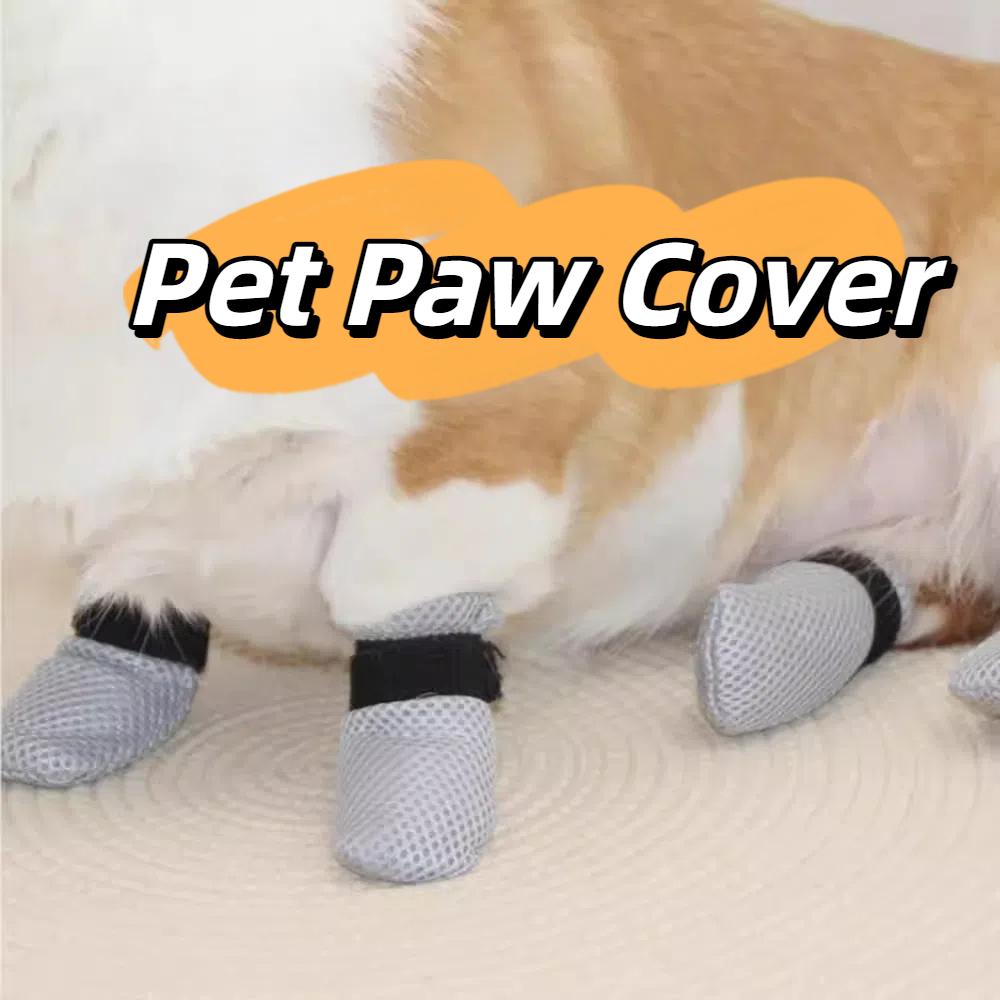 Anti-Scratch Biting Cat Shoes Pet Claw Cover Cat Bath Socks Claw Cover Anti-Figure Kitten Foot Cover Glove Artifact Nail Cover