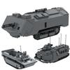 Amphibious Tank LVT1 LVT4 Assault Boat LCVP Landing Craft Char Saint-Chamond AAV7A1 Assaui T Vehicle Military Building Block Toy