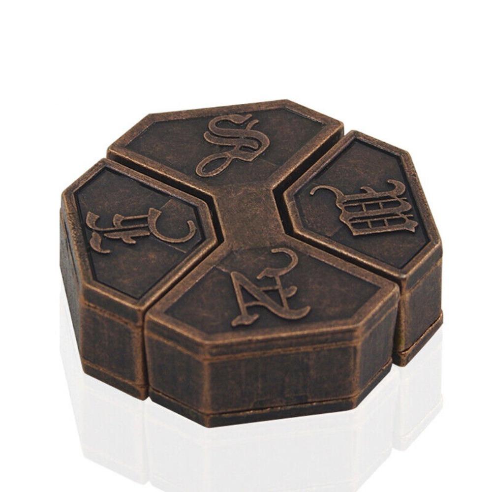 

Коробка из сплава, игрушки для разблокировки, классическая коробка-головоломка, забавная головоломка, тест на IQ и EQ, игрушки