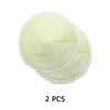 2pcs Organic Bamboo Viscose Nursing Breast Pads Washable Breastfeeding Pads Reusable Breast Pads for Breastfeeding Nursing Pads