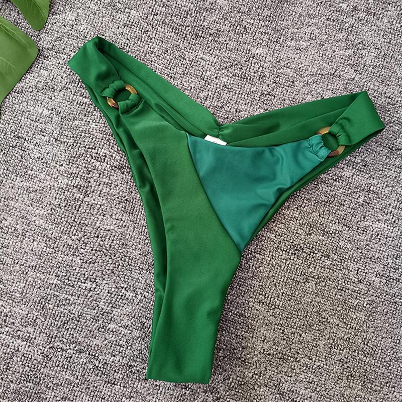 Womens Patchwork Sexy Bikini Set Split Swimsuit Summer Beach Two Piece Swimwear