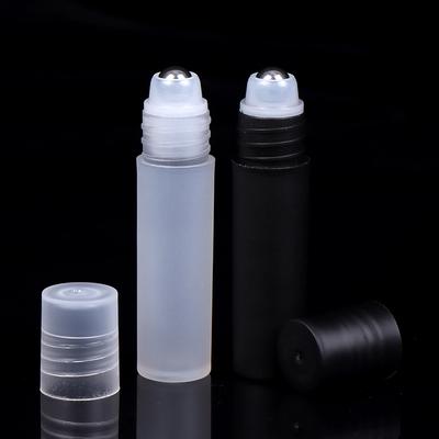 5ml Kunststoff Roll-On Parfümflaschen Edelstahl Roller Ball leeren Behälter