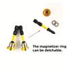 50mm Magnetic Drywall Screw Bit Set 5-Piece Kit with Extension Perfect for Precise Screw Placement