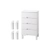 [Amazon.co.jp Exclusive] Tenma Chest That Requires No Assembly and Is Easy To Clean, Made In Japan, Finished Product, Fitzplus Mesh, 4 Tiers, Easy To