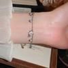 Sea Series Metal Shell Dolphin Bracelet Imitation Pearl Beach Hand Chain  Couple Gift