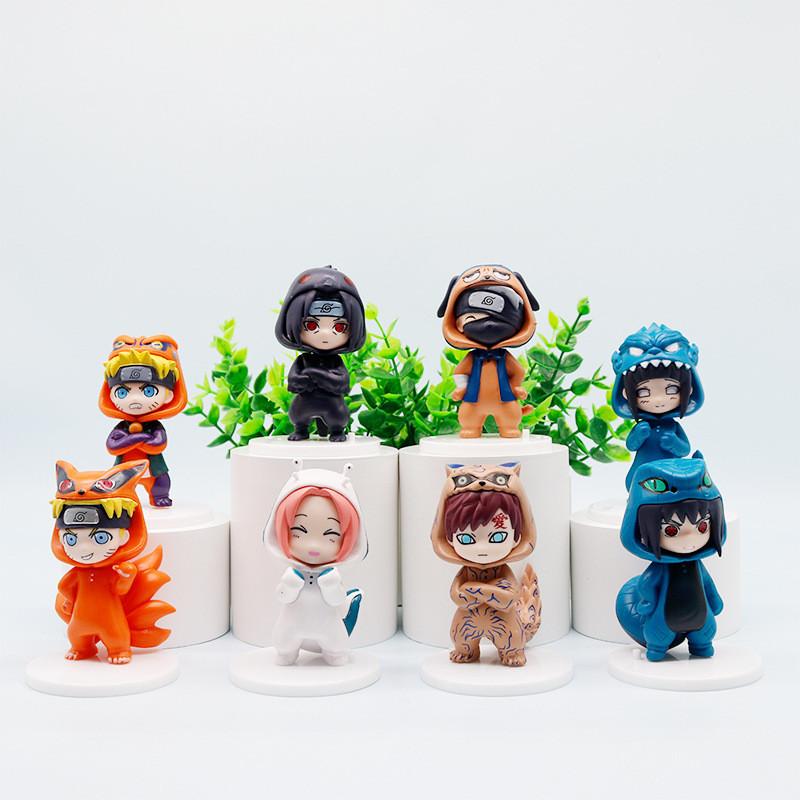 Naruto Costume Monster Action Figure Model Toy Cartoon Decoration Gift Kids