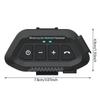 1200mAh Motorcycle Helmet BT5.3 Headset Wireless HandsFree Call Voice Assistant Waterproof Intercom System Moto Earphone Headset