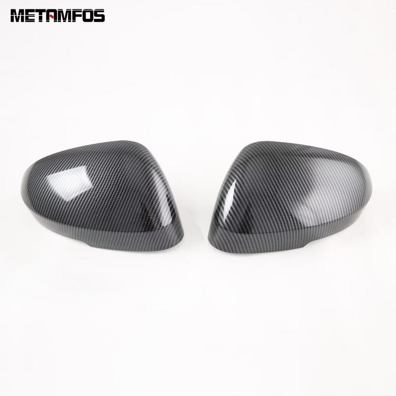 Rearview Mirror Cover Trim For Nissan Qashqai J12 - 2024 2025 Carbon Fiber Side View Protector Accessories Car Styling