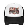 BSA British Finest Motorcycle Baseball Cap Dropshipping Anime Fashionable Snap Back Hat Women Hats Unisexs