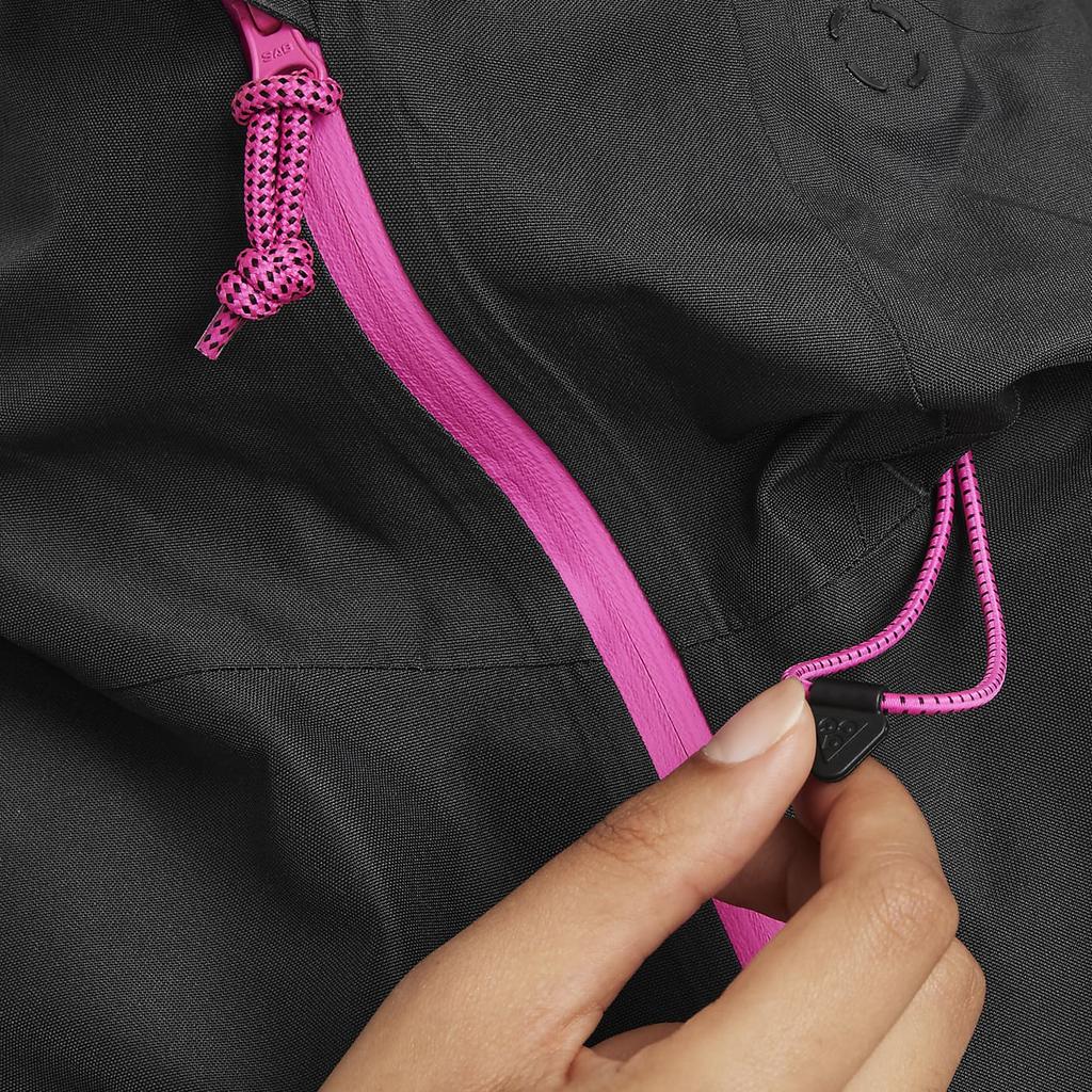 Nike ACG Storm-Fit Adv FW24 Gore-Tex Windproof Waterproof Comfortable Jacket Unisex Jacket Light-Earlwood-Brown Coal Summit-White FV8891-104