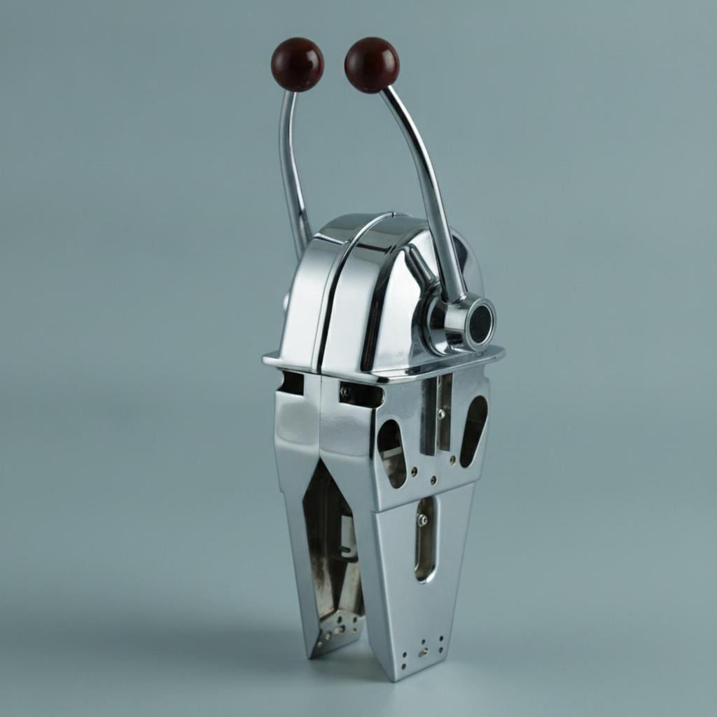 Twin Lever Engine Control Chrome Double Throttle Rust-Resistant