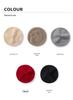 Women's Cashmere Knit Bucket Hat - Thick Autumn & Winter Wool Beret Wrap Cap