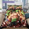 Cartoon Pattern Bedding Quilt Set Quilt Cover Pillowcase Home Decoration Birthday Gift (1 * Duvet Cover + 2 * Pillowcase, Without Core)