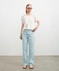 Yulago Aqua Straight Denim Pants