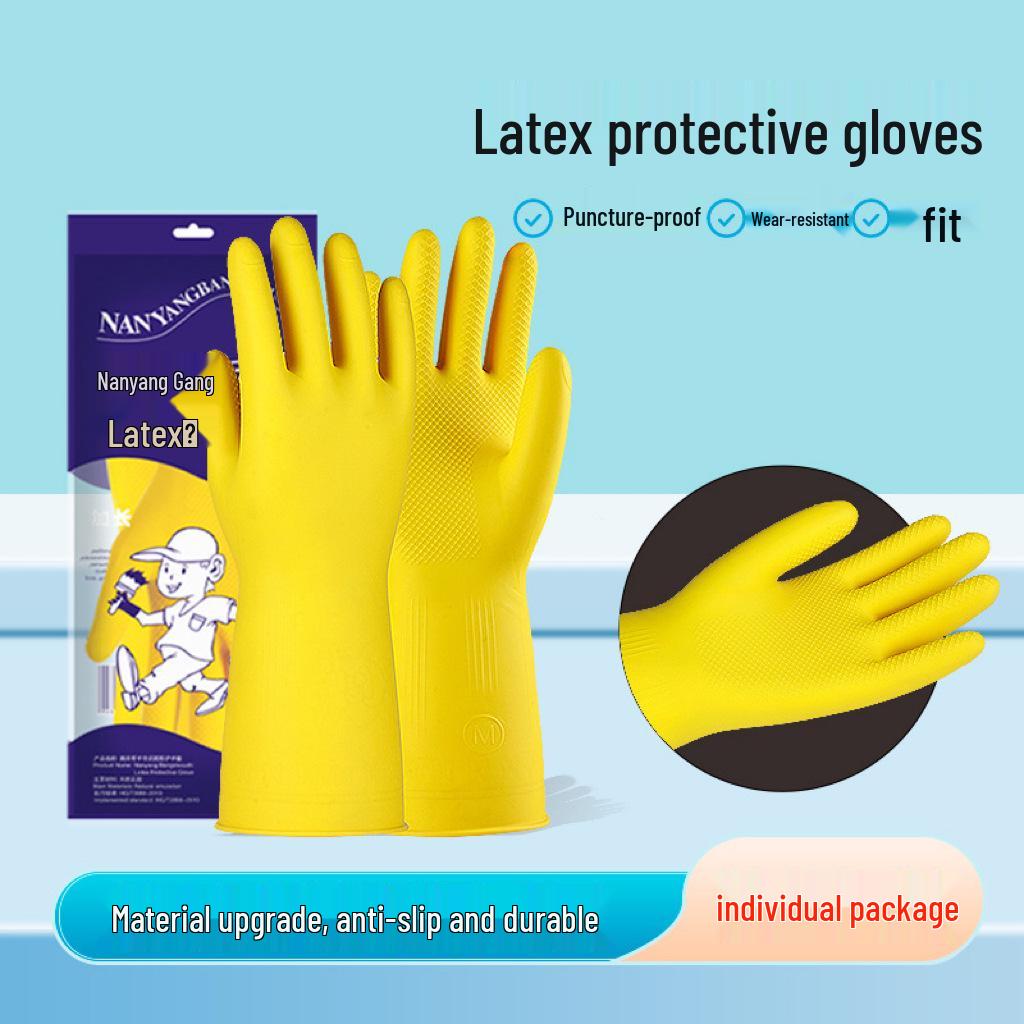 Newcomer Special: Thickened Waterproof Latex Cleaning Gloves