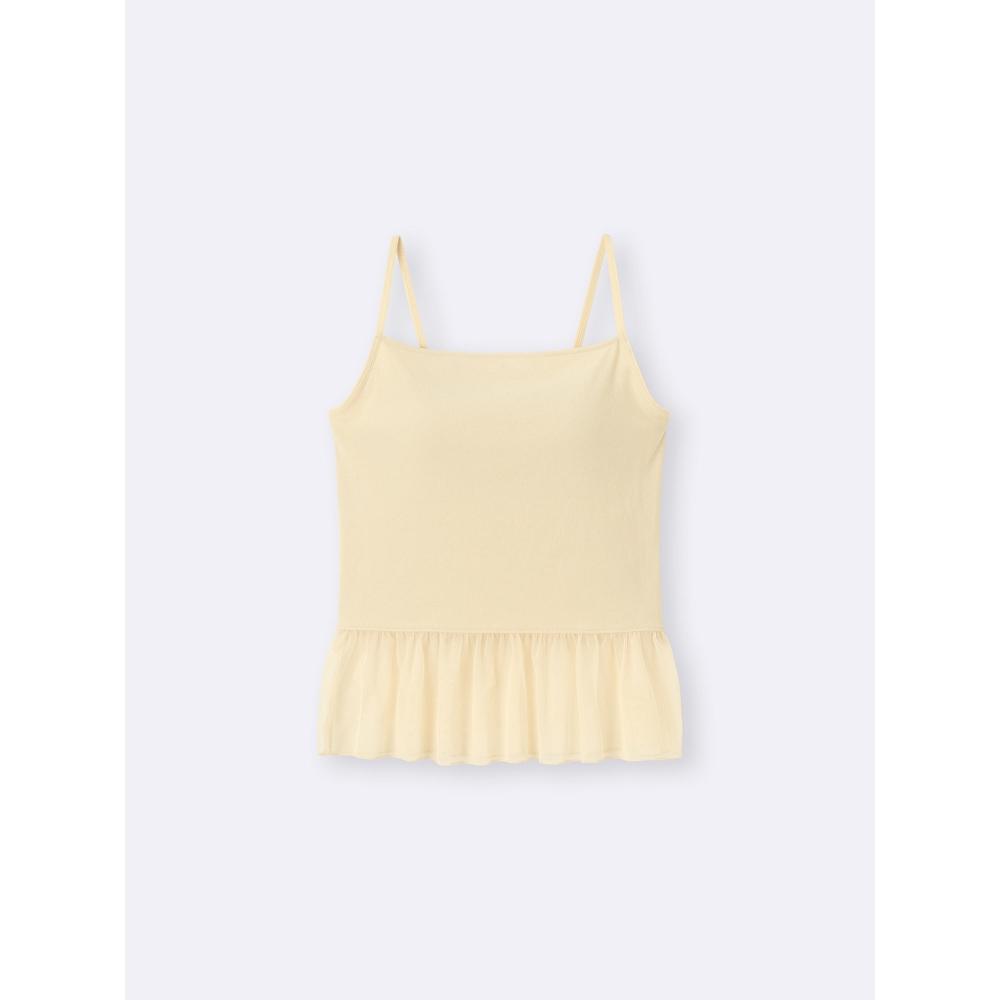 Gu By Uniqlo Brafeel Peplum Camisole