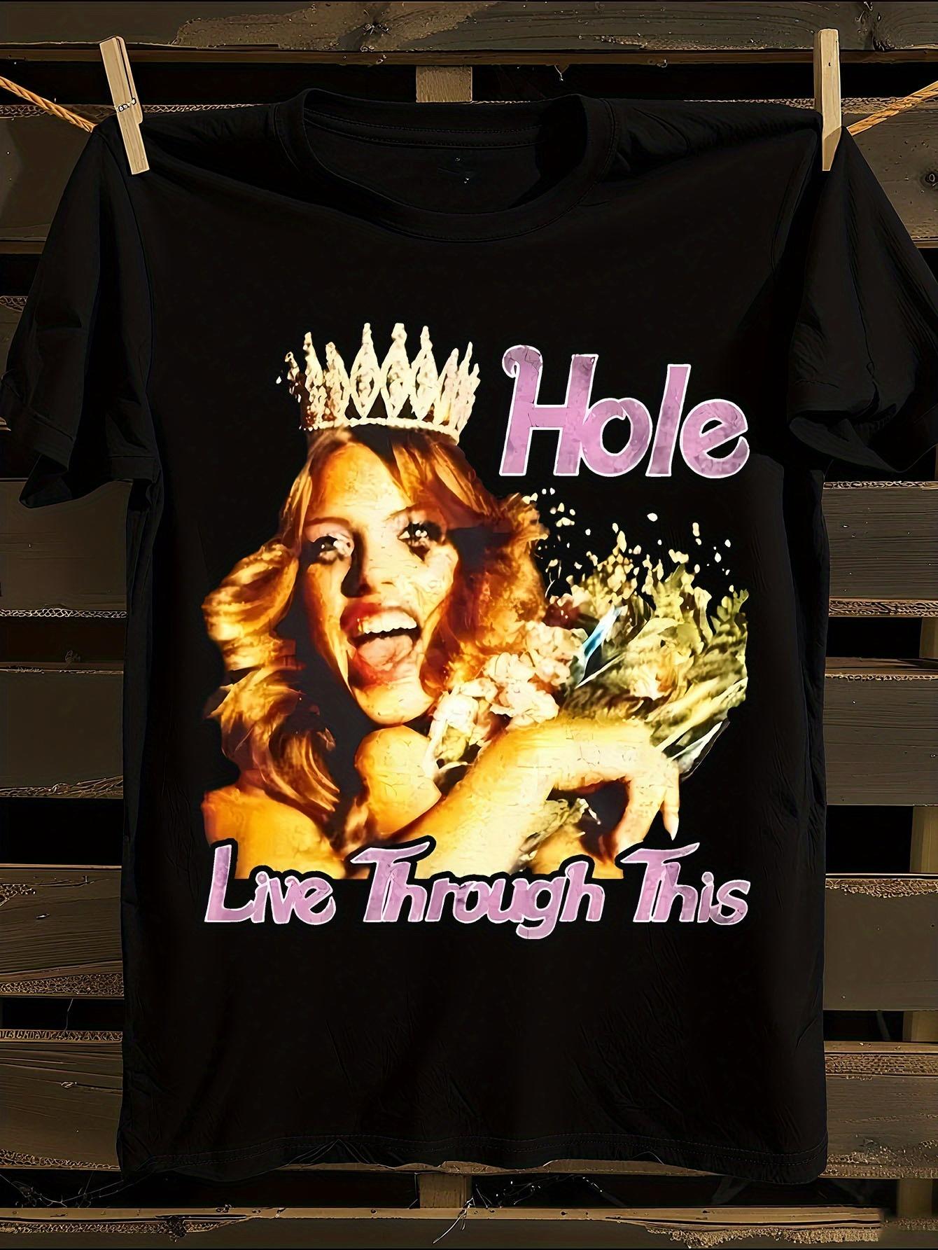 Hole Band T-shirt L