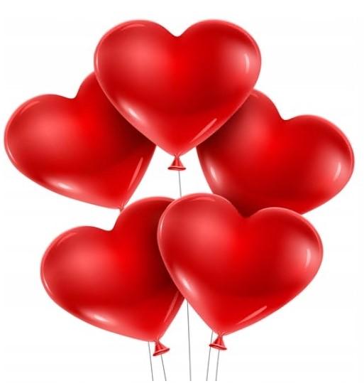 Valentine' Day Set - Love Heart Balloons