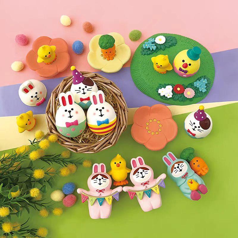 Zakka Cat Resin Figurine With Cute Design For Home Decor Collectors