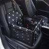 Dog Car Seat Foldable Waterproof Pet Travel Seat Breathable Cushion for Small Medium Dogs