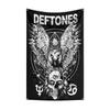 Retro Band D-Def-to-nes Flag Custom Flags Wall Hanging Tapestry Outdoor Decorative flag Background Blanket for Garage Room