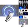 Bright Multicolor Motorcycle Car Tire Valve Cap Lights With Sensory Shock Wheel Accessories