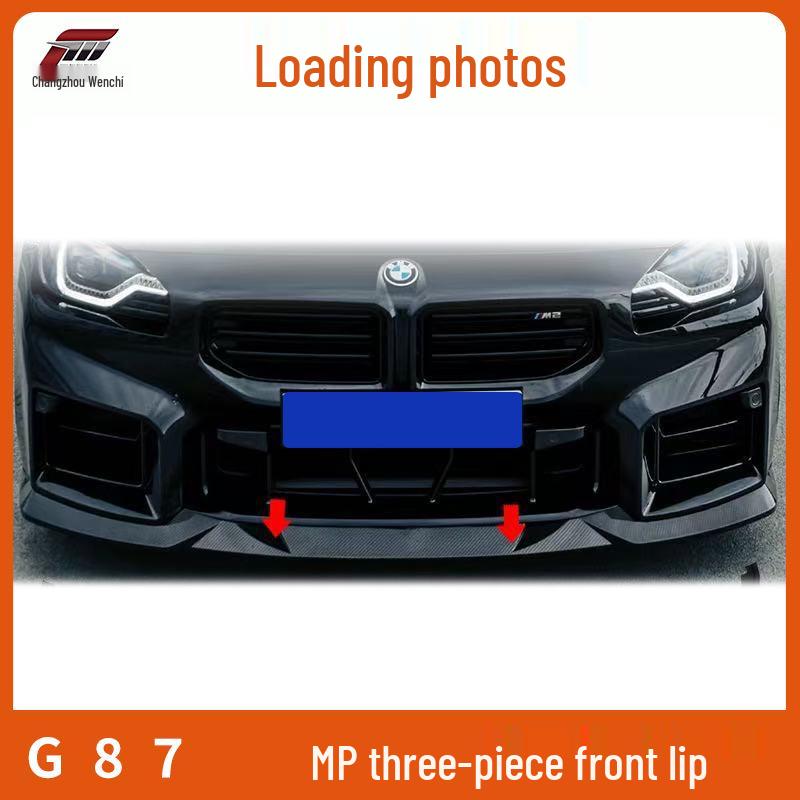 BMW M2 G87 (22-25) Black Warrior Sport Front Lip Splitter Bumper Kit