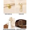 Women Waterproof Laptop Bag Large Capacity Versatile Briefcase Solid Color Leisure Sling Bag Business Meeting Travel Handbag