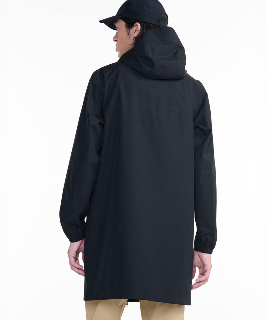 Aigle Offizieller MTD Regen-Pack Verstaubare Kapuze Größe M Wasserdicht, Atmungsaktiv, Wasserabweisend Reißverschlussmantel, Schwarz,