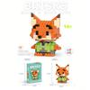 Anime Princess Building Blocks Stitch Mickey Mouse Mini Action Toy Figures Blocks Toys Bricks Assemble Toys Kids Gifts