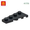 119Pcs/Lot 41770 2x4 Left Wedge-Shaped Building Blocks Moc Works With Bricks DO-IT-YOURSELF Children's Toys Assembly Gift Box