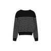 Lap V Neck Stripe Color Knit As1kh261