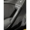 For VW Golf 6 MK6 2010-2013 4Pcs ABS Carbon Fiber Pattern Door Armrest Handle Cover, Interior Trim Accessories