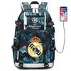 Fußball Rucksack Herren Damen - Dortmund Manchester City Liverpool FC Fan Sporttasche Mit USB-Anschluss